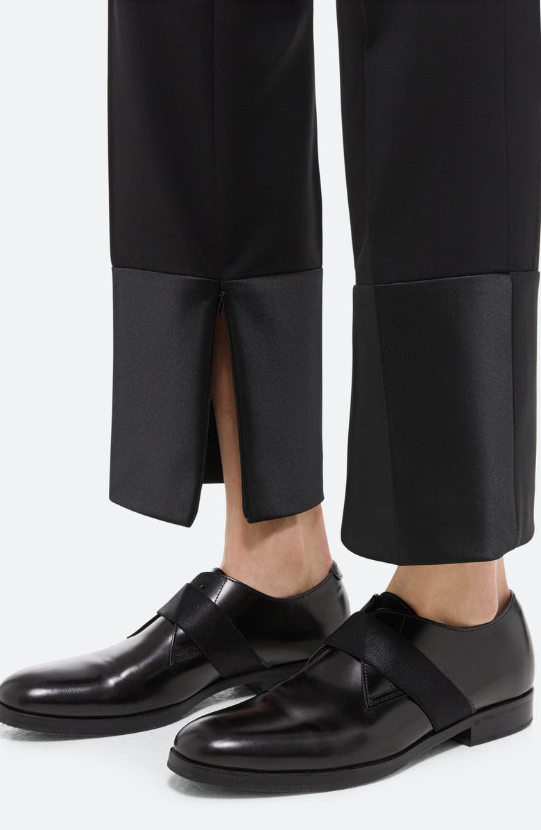 Helmut Lang Tux Slim Suit Pants, Alternate, color, Black