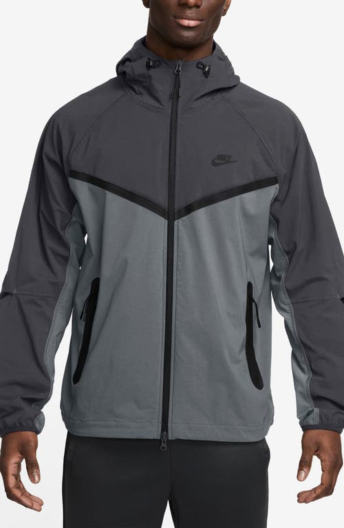 Nike Sportswear Tech Windrunner Jacket In Gray