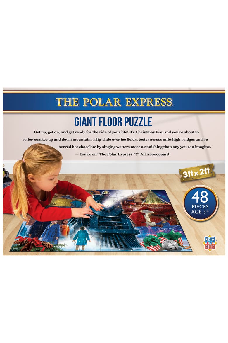 The Polar Express 48 Piece Floor Puzzle, Alternate, color, Multicolor