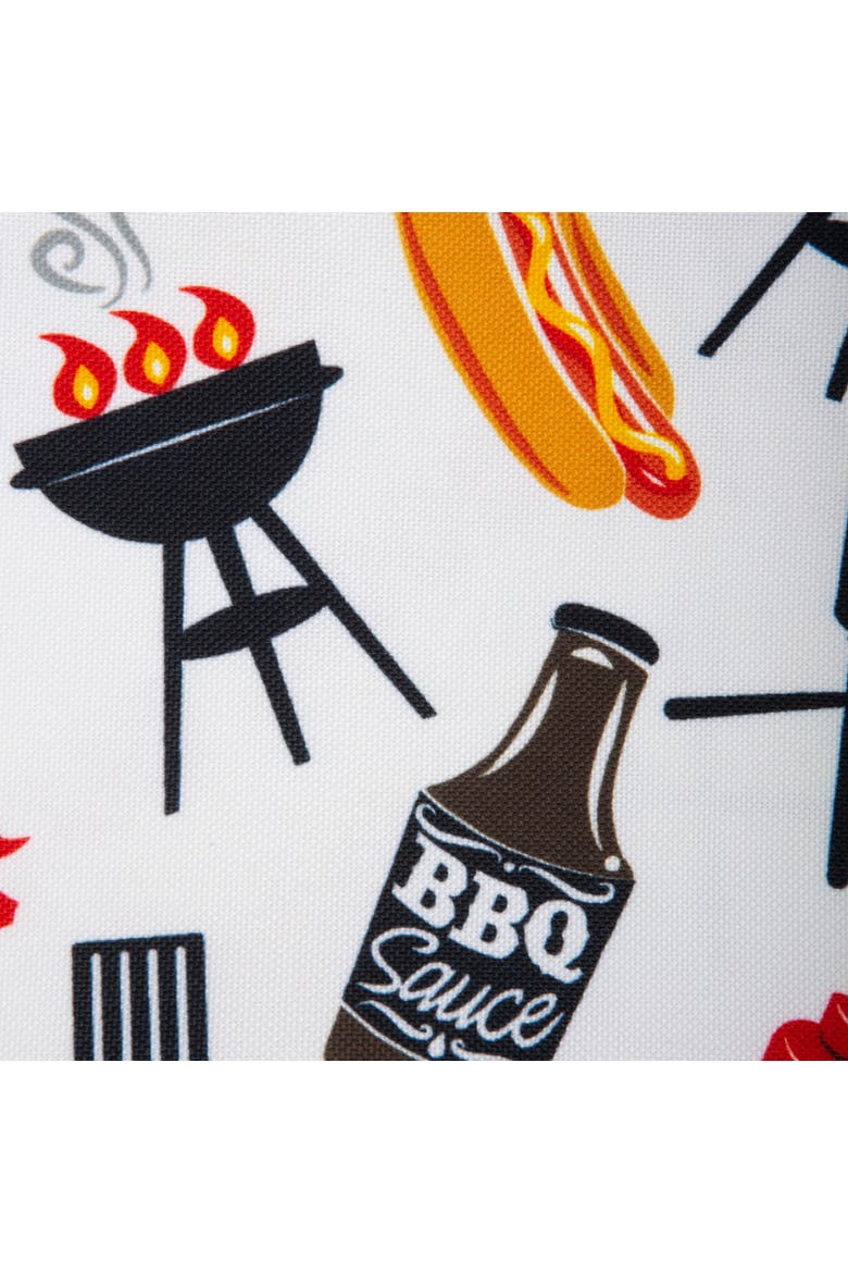 Outdoor Printed Placemat Set/6, Alternate, color, BBQ Fun