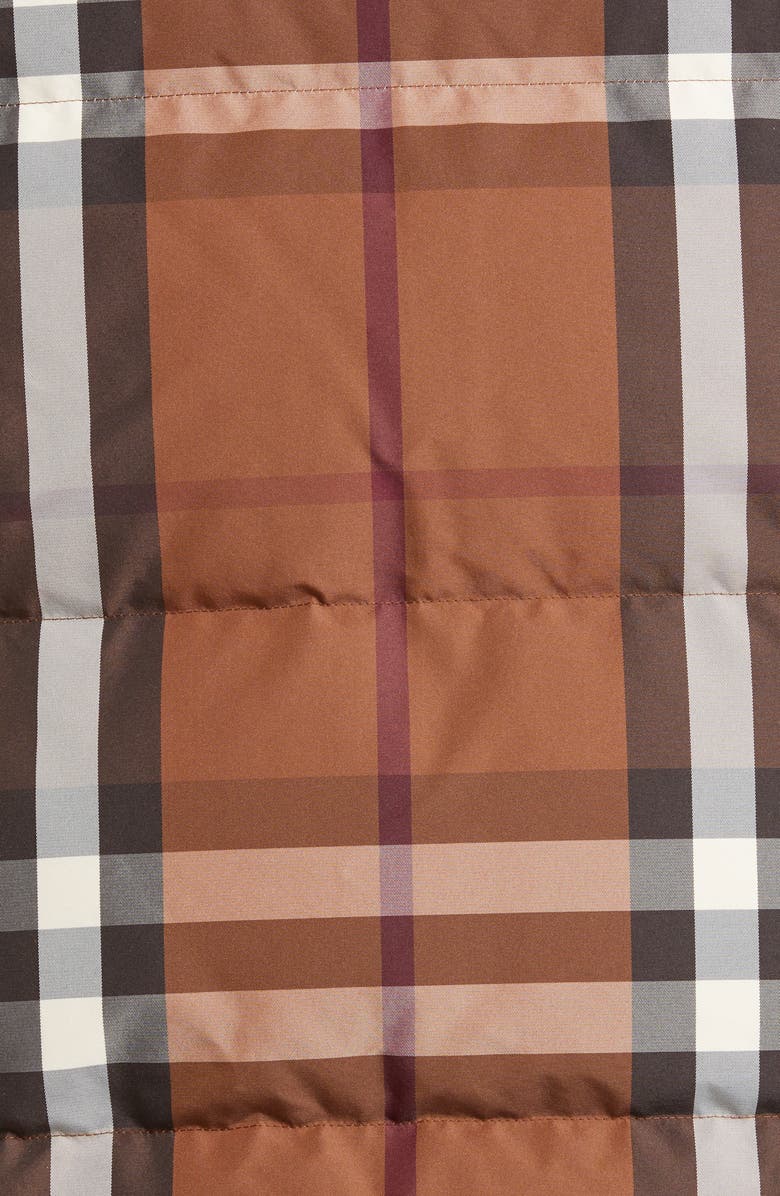 Burberry Digby Reversible Check Puffer Jacket, Alternate, color, 