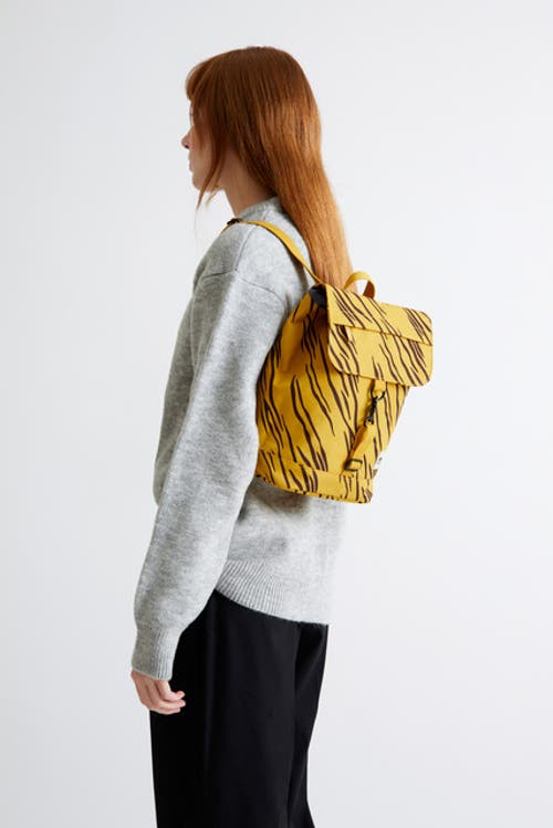 Lefrik Scout Mini Backpack In Printed Tiger