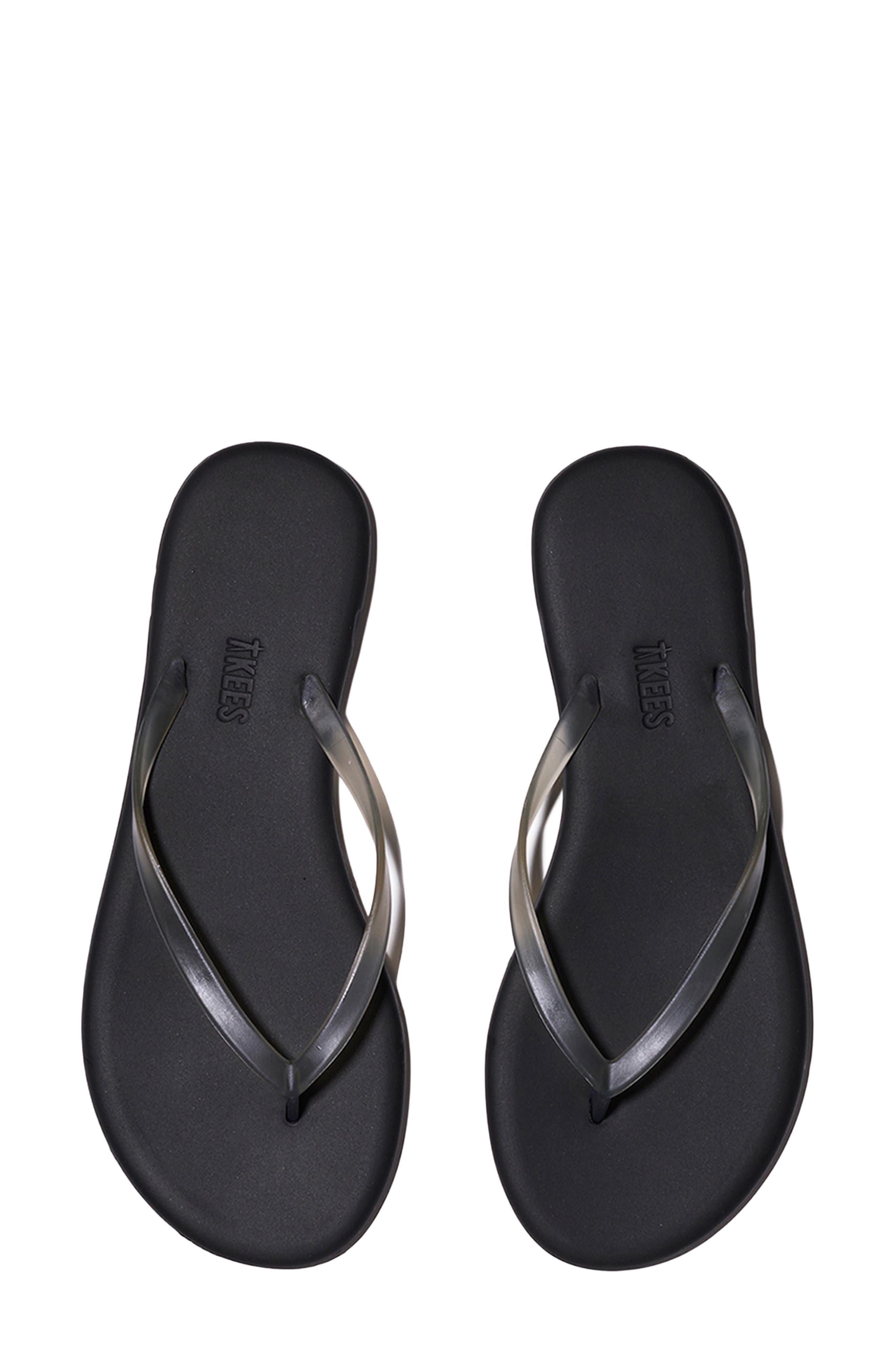 TKEES Aqua Waterproof Flip Flop, Alternate, color, Onyx