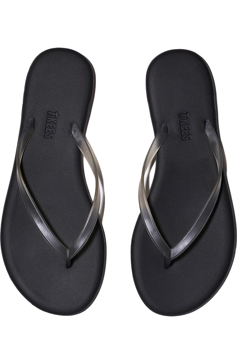 TKEES Aqua Waterproof Flip Flop, Alternate, color, Onyx