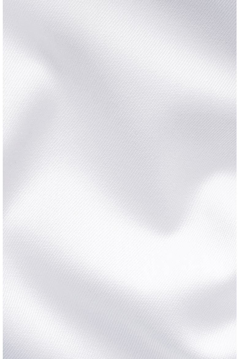 Contemporary Fit Twill Dress Shirt, Alternate, color, WHITE