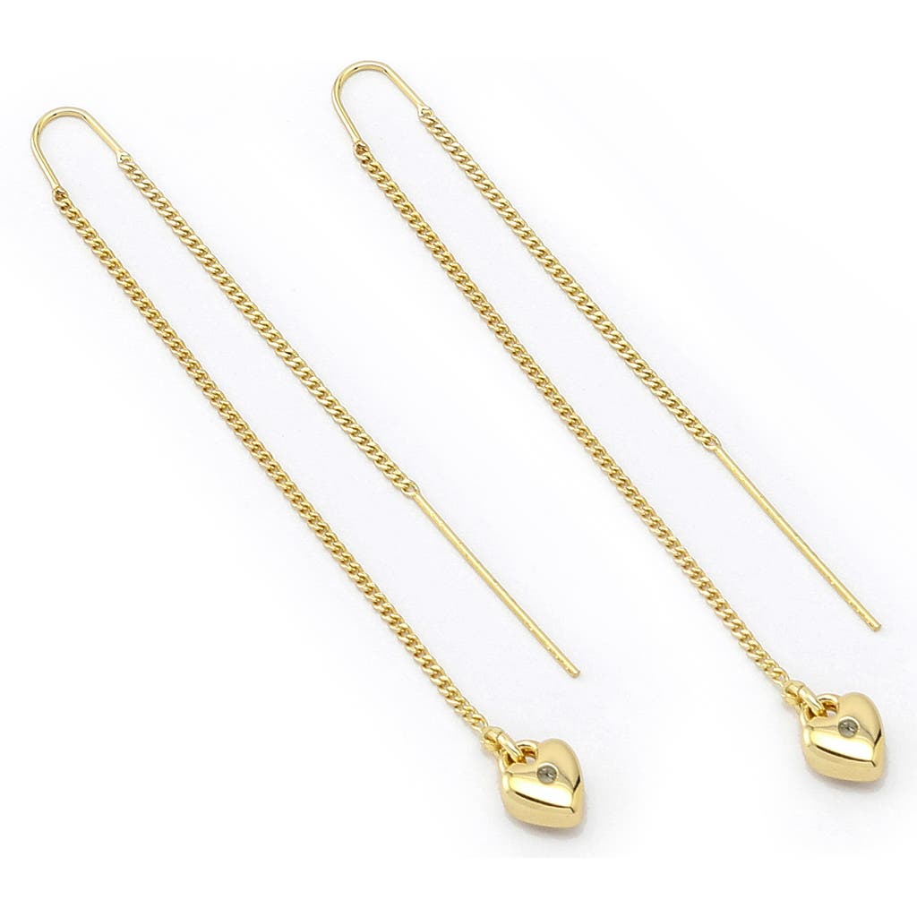 Allsaints Heart Threader Earrings