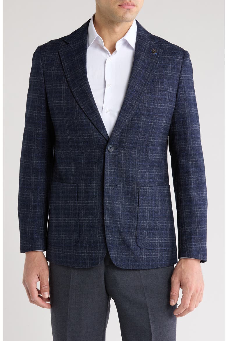 Performance Sport Coat, Main, color, BLUE