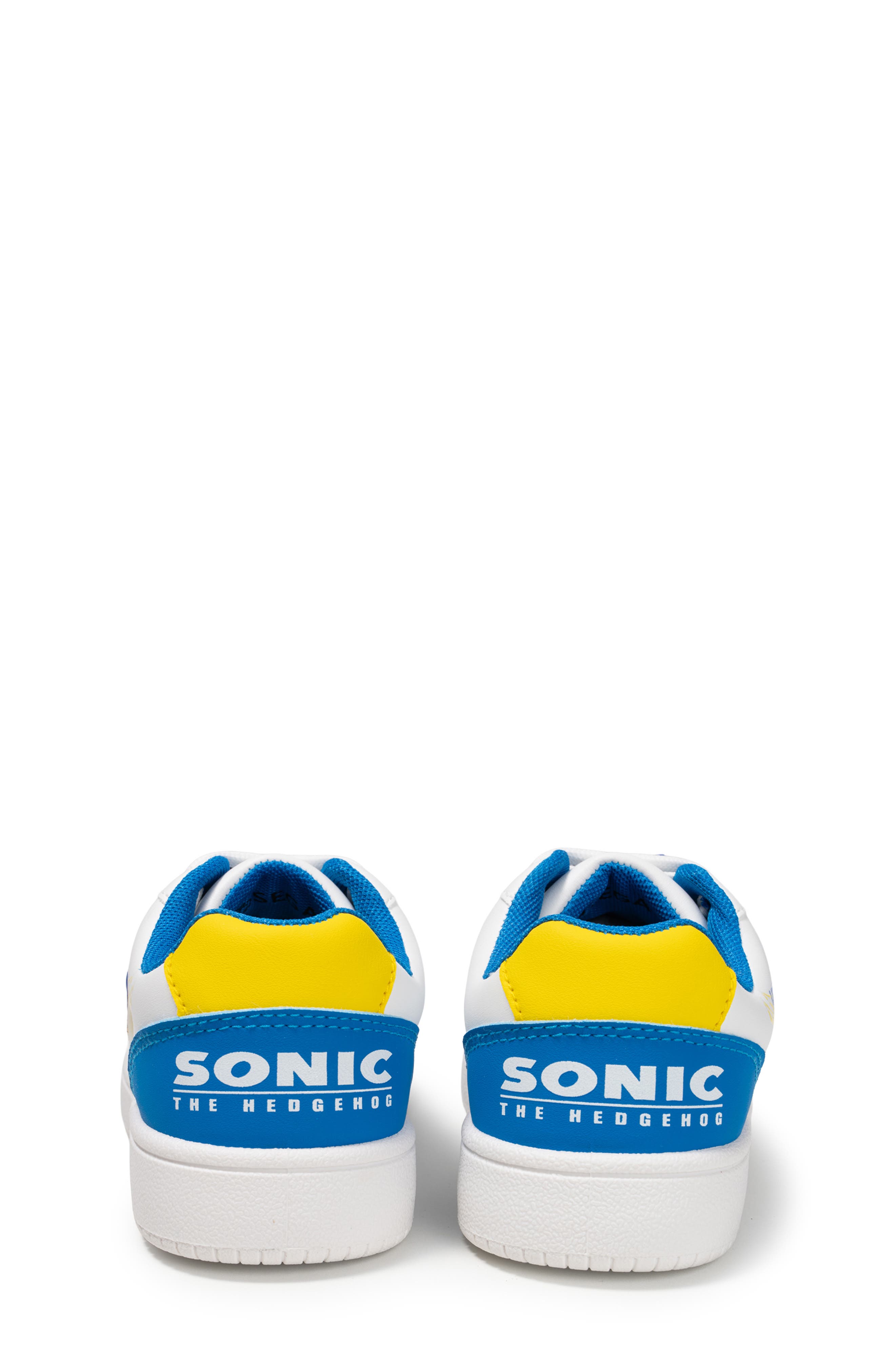 Kids' Sonic the Hedgehog Sneaker, Alternate, color, WHITE/ BLUE