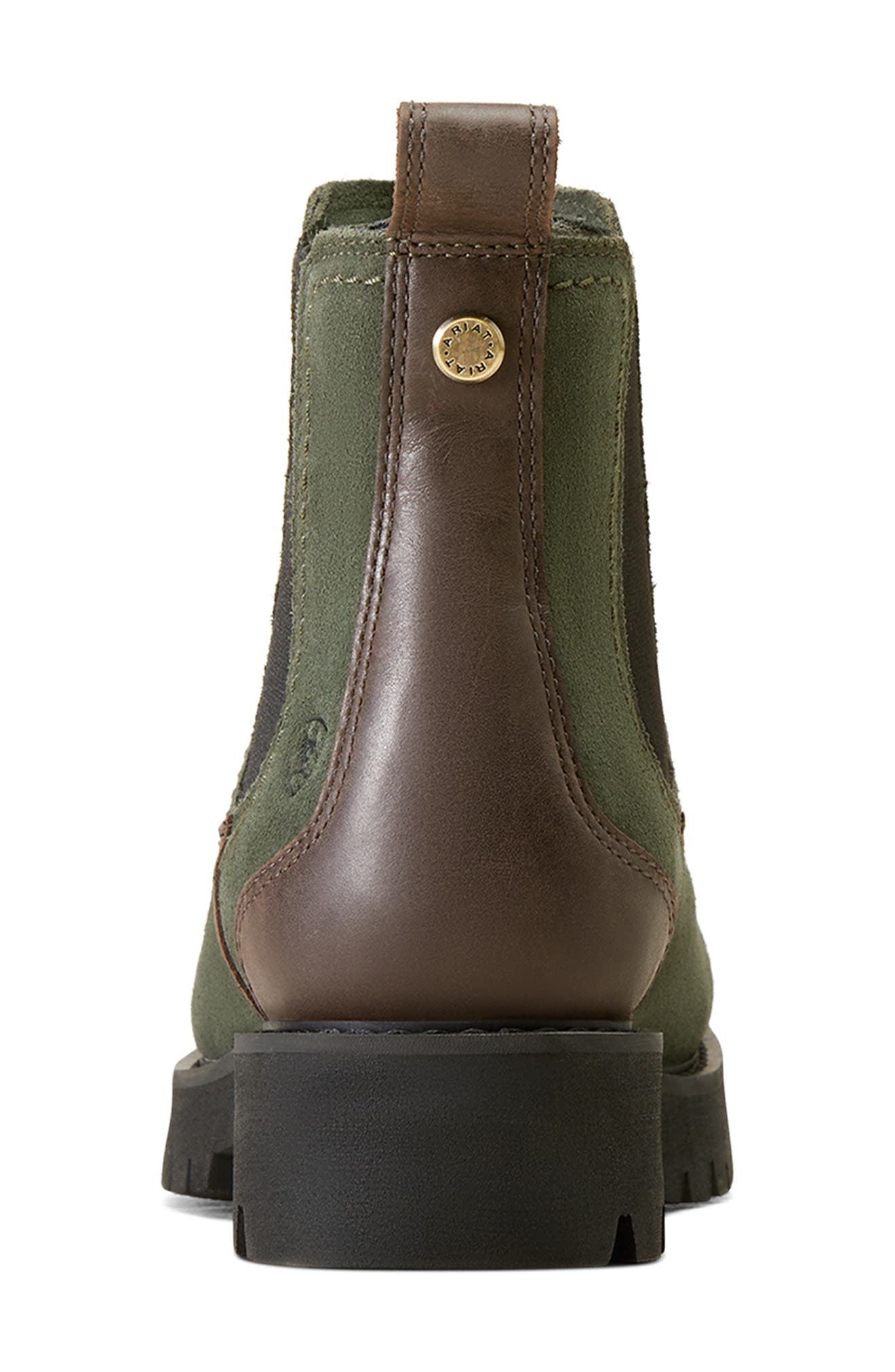 Ariat Wexford Waterproof Chelsea Boot, Alternate, color, Green