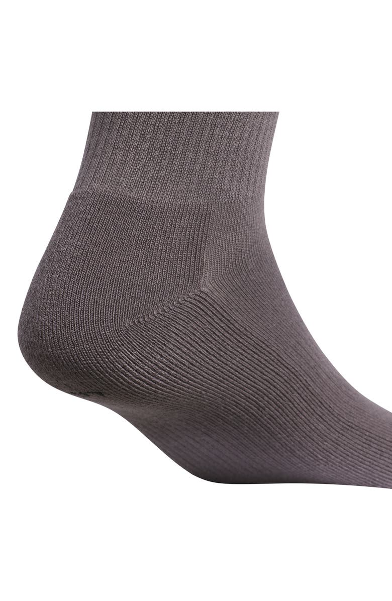 adidas Gender Inclusive Assorted 3-Pack Originals Unfair Crew Socks, Alternate, color, Grey/ Silver Pebble Grey
