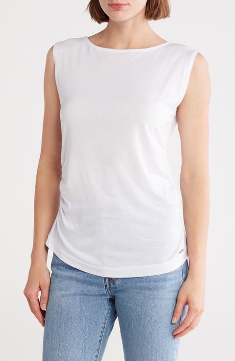 Side Ruched Tank