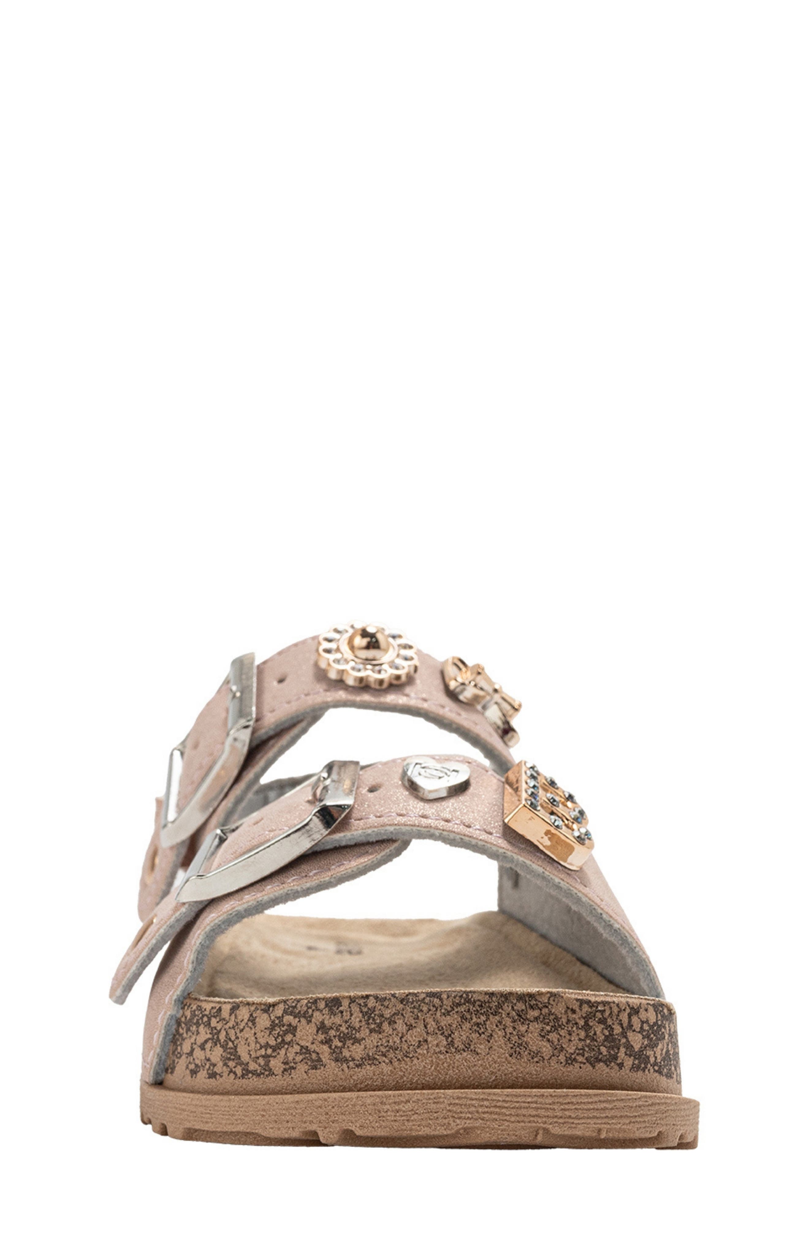 Poppy Footbed Sandal, Alternate, color, BLUSH