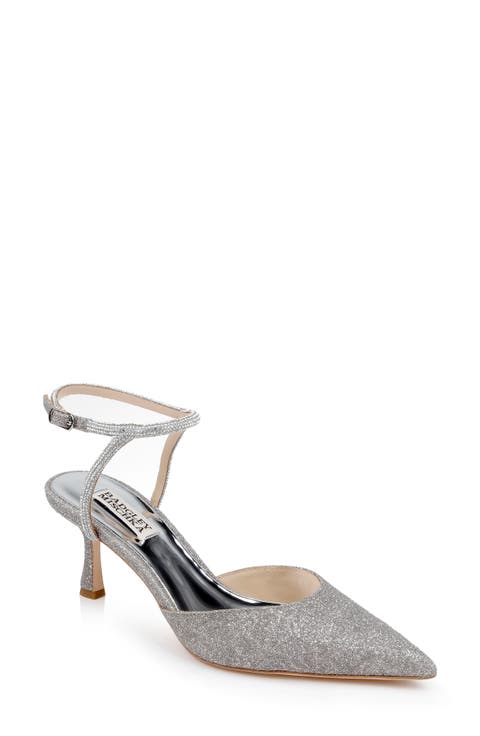 Autumn Pointed Toe Ankle Strap Pump (Women)