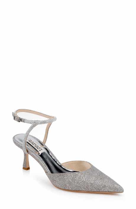 BADGLEY MISCHKA Autumn Pointed Toe Ankle Strap Pump