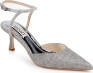 Badgley Mischka Collection Autumn Pointed Toe Ankle Strap Pump