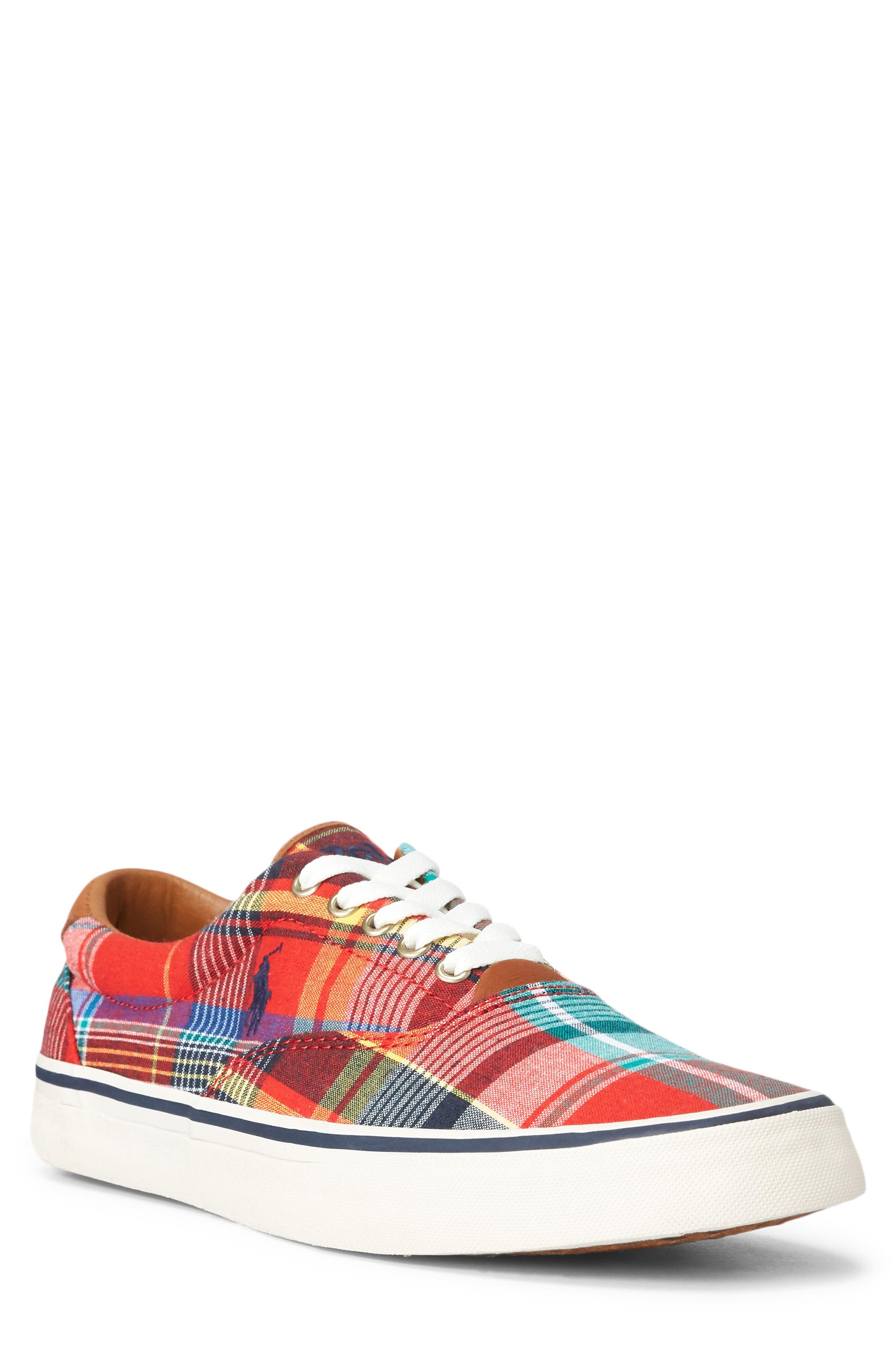 Ralph Lauren Thorton Sneaker, Main, color, 