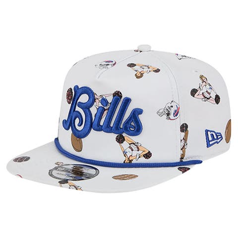 Men's New Era  White Buffalo Bills Team Cheer 19TWENTY Snapback Hat