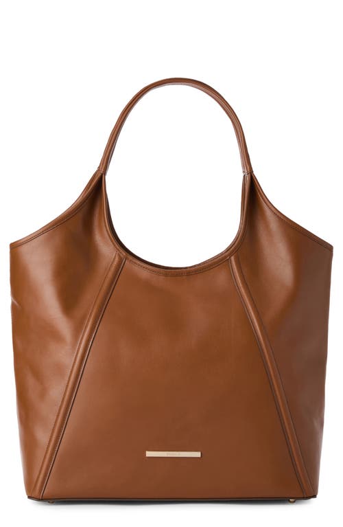 Brahmin Iona Leather Tote Bag in Saddle at Nordstrom