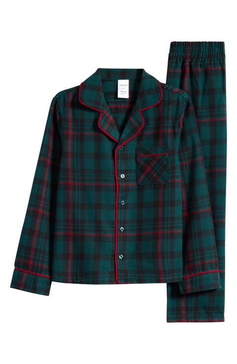 Kids' Plaid Flannel Pajamas (Toddler, Little Kid & Big Kid)