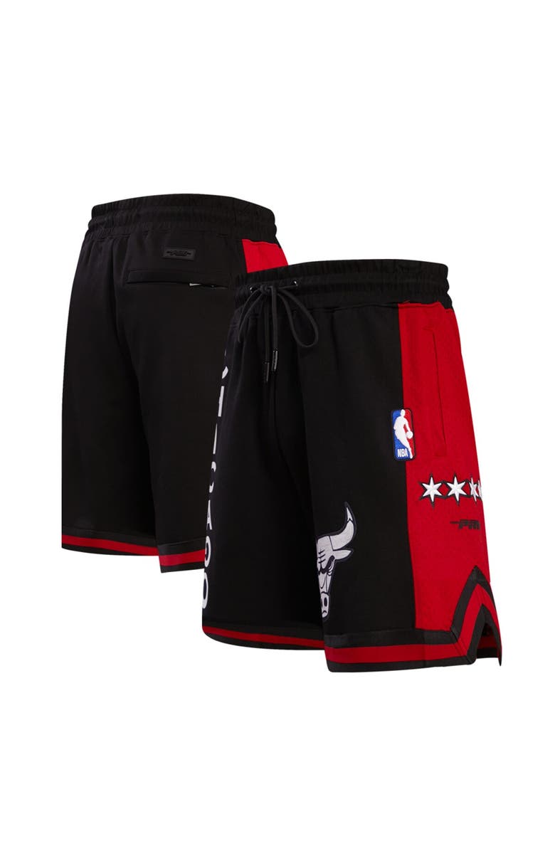 PRO STANDARD Men's Pro Standard Black Chicago Bulls 2023/24 City Edition DK Shorts, Main, color, 