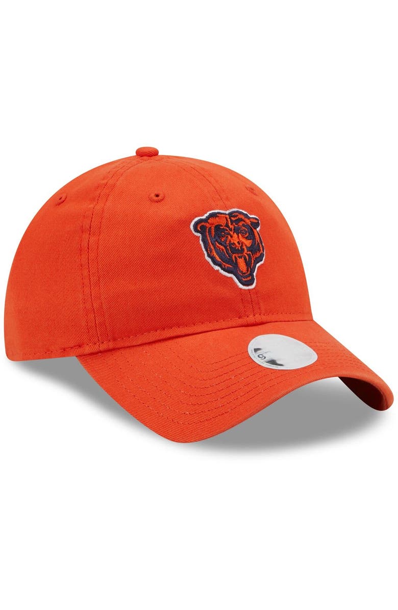 New Era Women's New Era Orange Chicago Bears Core Classic 2.0 9TWENTY Adjustable Hat, Alternate, color, 