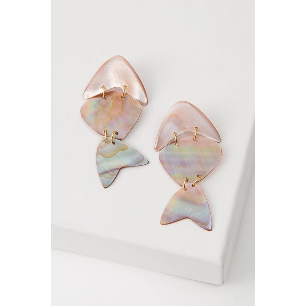 Noonday Shellfish Earrings In Multi