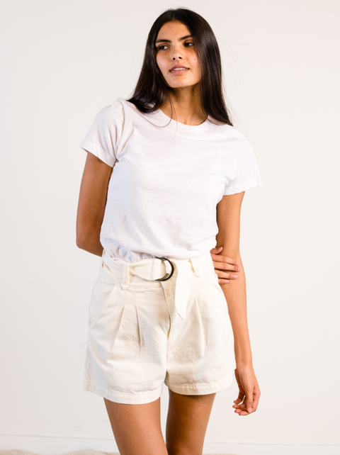★NOIAGO★ Bermuda denim pants ivory NOI1564 Slim-fit denim bermuda shorts - Boys | MANGO OUTLET USA
