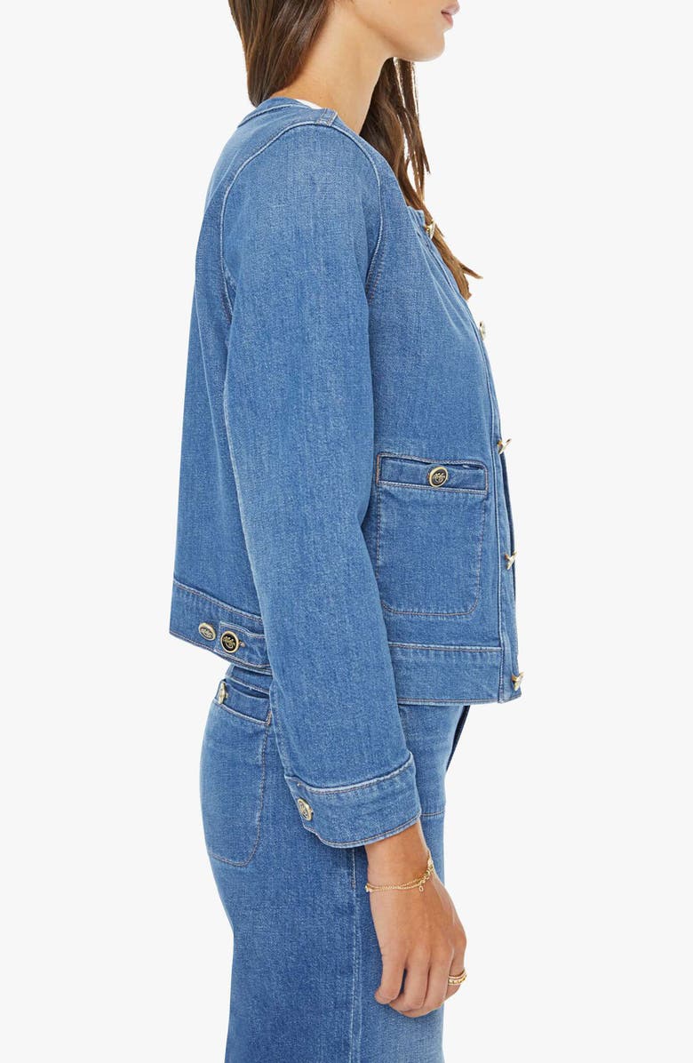 MOTHER The Stashed Picky Denim Jacket, Alternate, color, Whisk Me Away