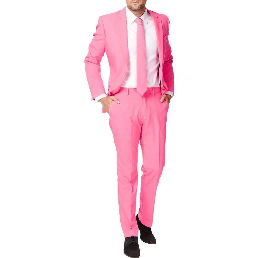 OppoSuits 'Mr. Pink' Trim Fit Two-Piece Suit with Tie  product