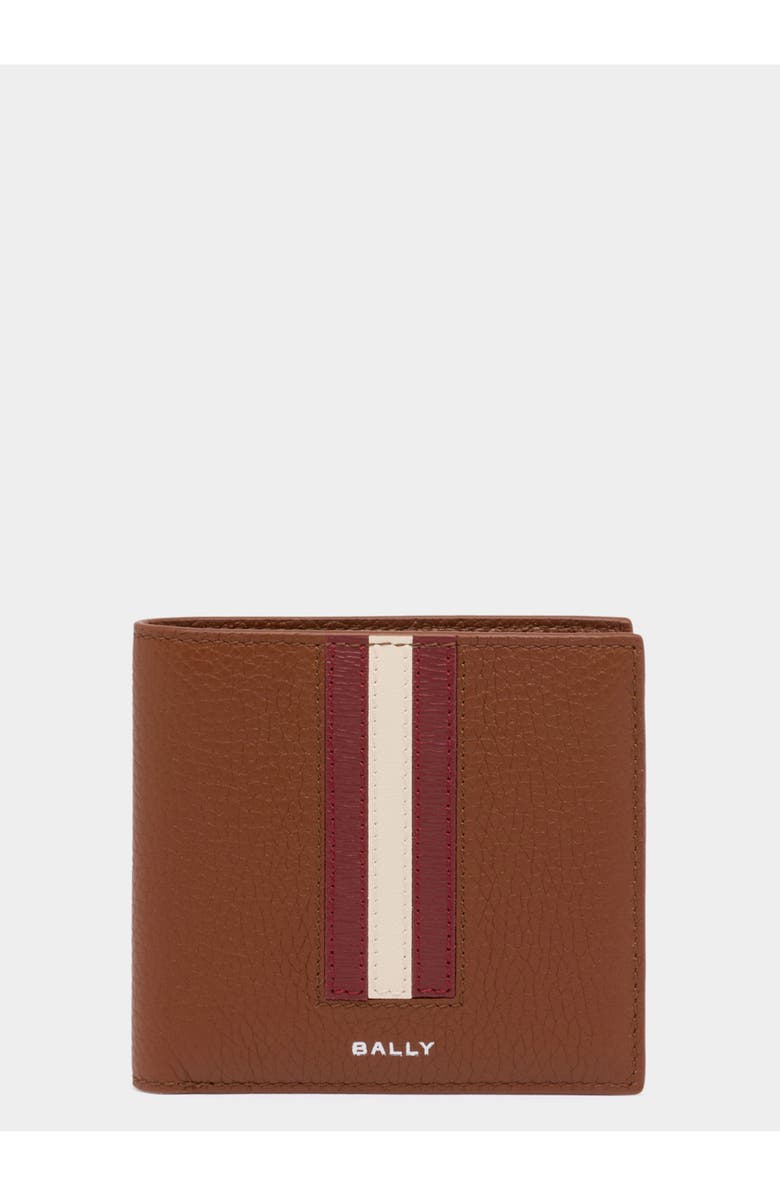 Bally Ribbon Wallet, Main, color, Brown