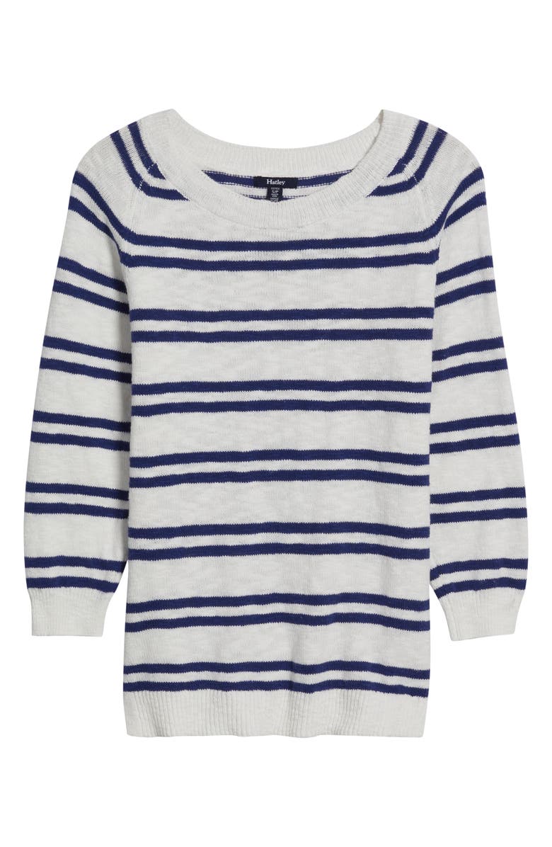 Hatley Stripe Crewneck Sweater, Alternate, color, 