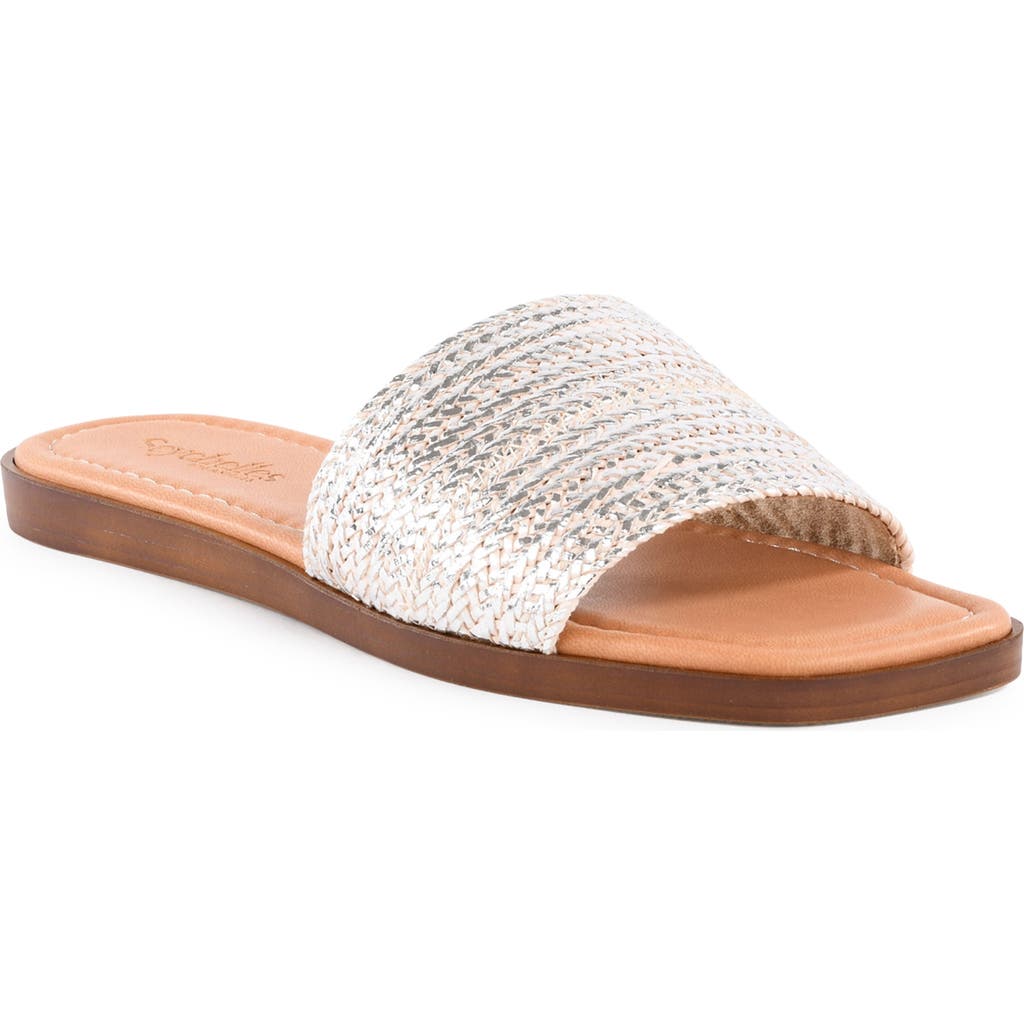 SEYCHELLES SEYCHELLES PALMS PERFECTION SLIDE SANDAL