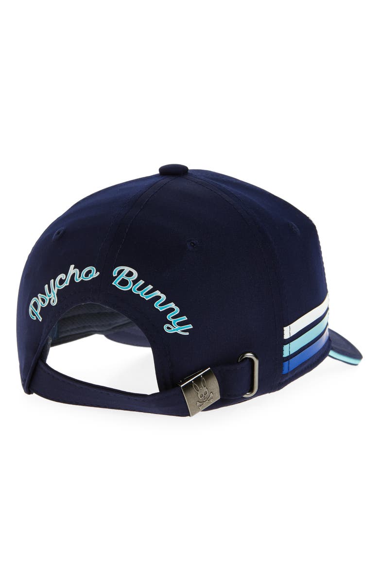 Psycho Bunny Kids' Dax Adjustable Baseball Cap, Alternate, color, Evening Blue