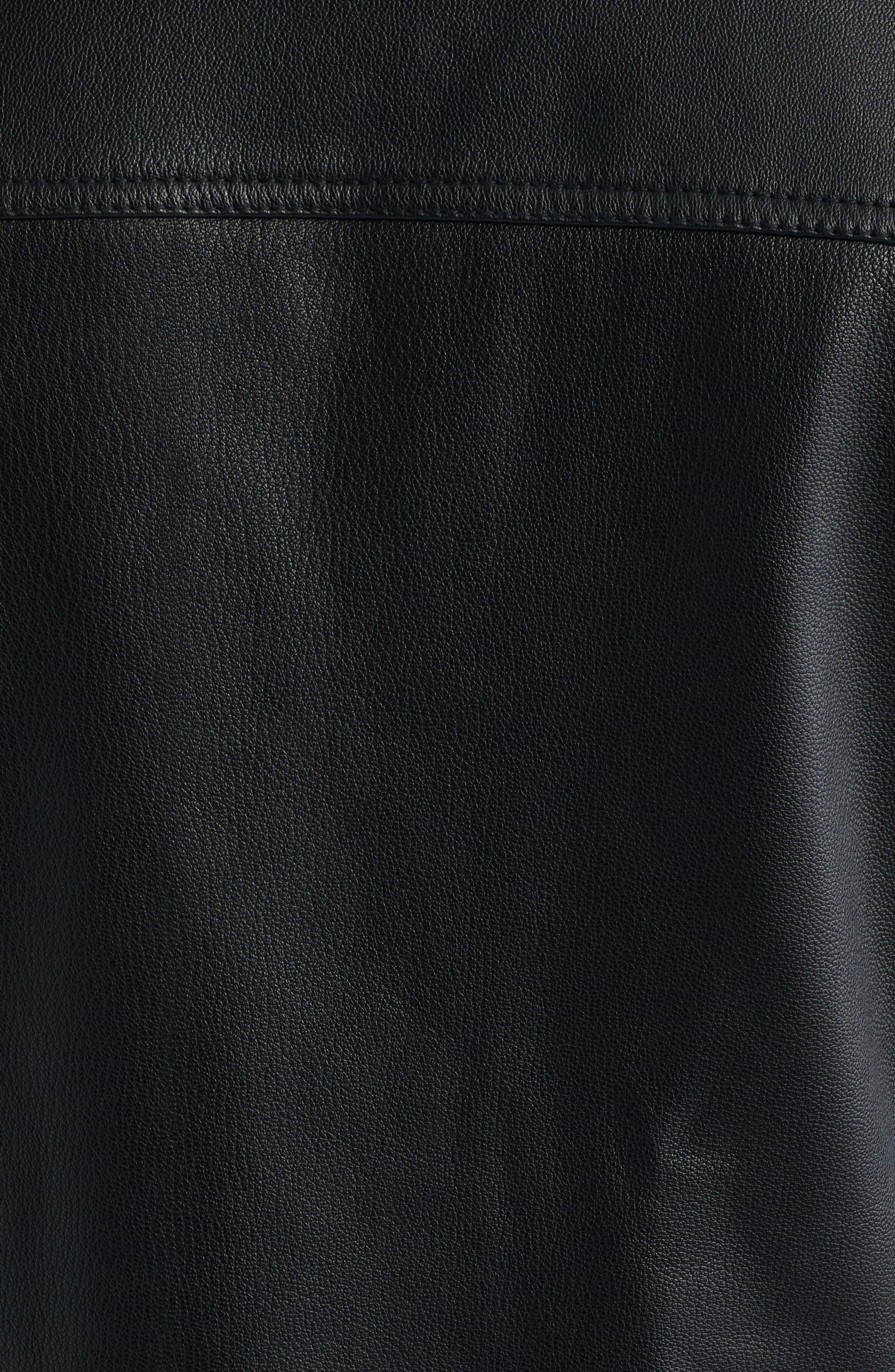 HUGO Lokis Leather Jacket — фото 5
