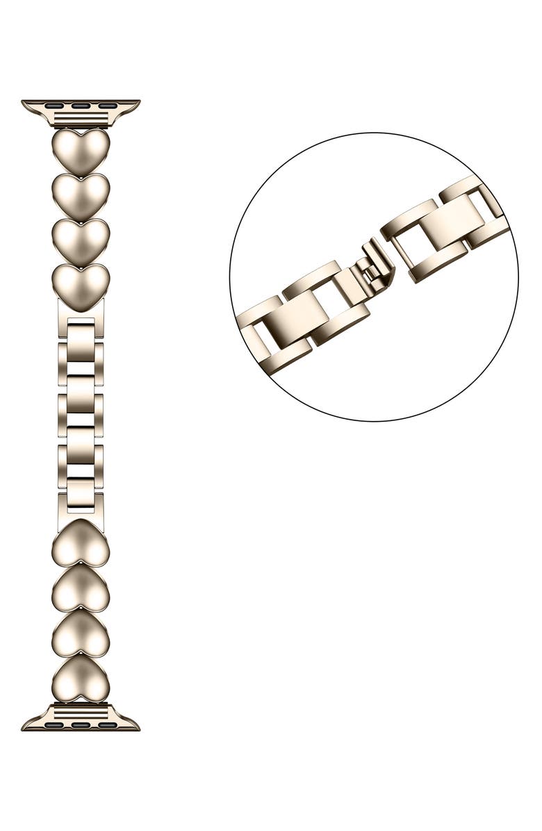 Posh Tech Aphrodite 38mm Apple Watch<sup>®</sup> Bracelet Watchband, Alternate, color,