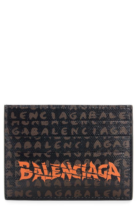 Snob Allover Logo Card Holder