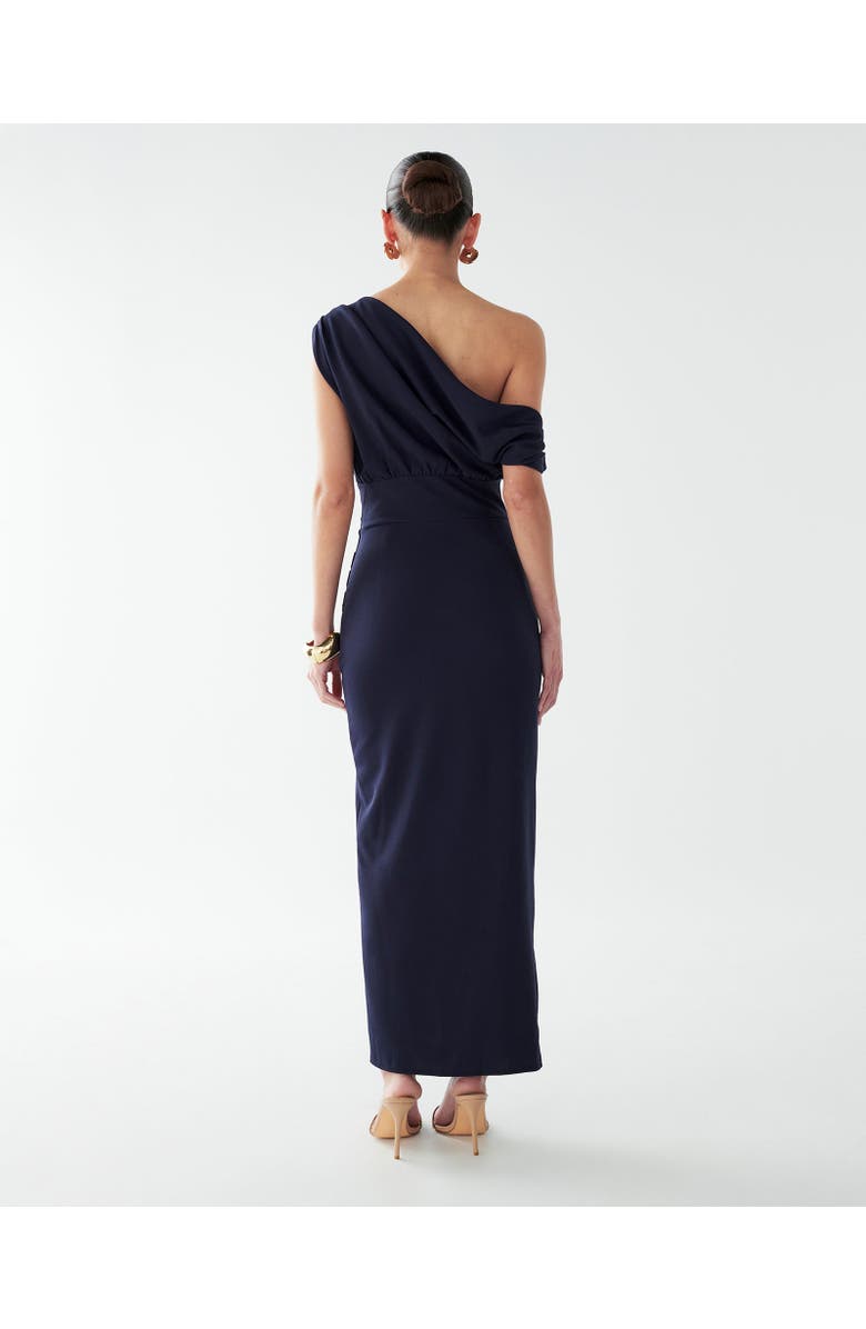 BWLDR Rhodia Midi Dress, Alternate, color, Navy Blue