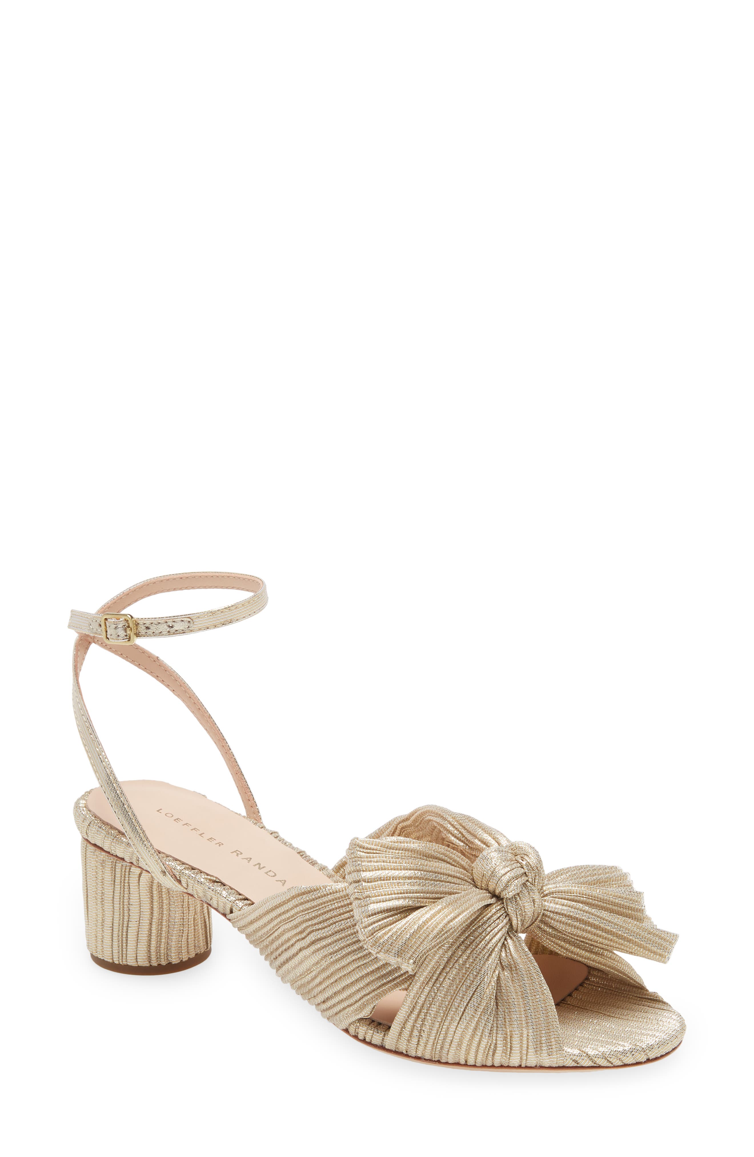 Loeffler Randall Dahlia Ankle Strap Knotted Sandal, Main, color, 