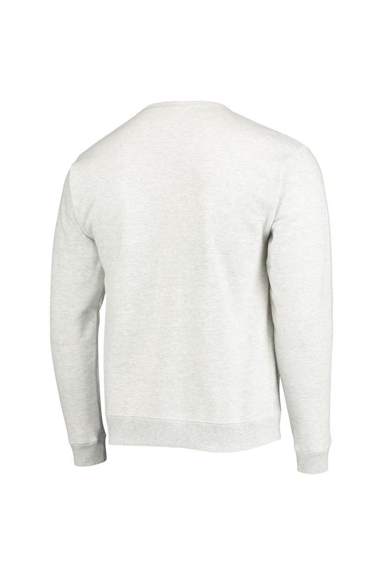 Men's League Collegiate Wear Heathered Gray Washington State Cougars Upperclassman Pocket Pullover Sweatshirt, Alternate, color, Heather Gray