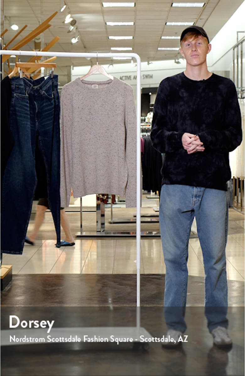 Donegal Wool Blend Crewneck Sweater, sales video thumbnail