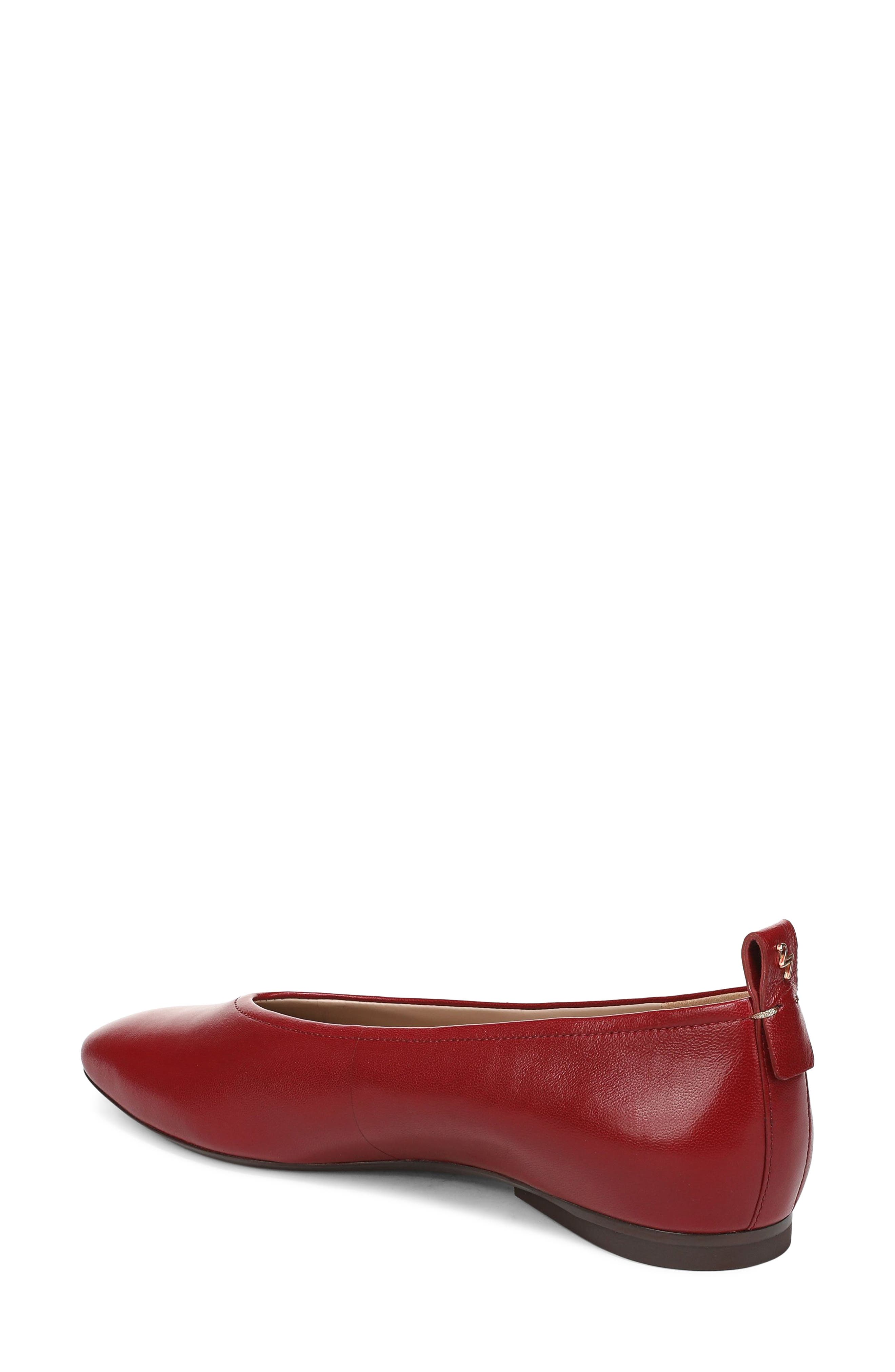 Carla Flat, Alternate, color, HEARTFLAME LEATHER