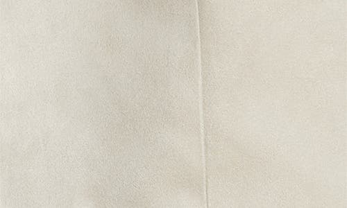 Halogenr Halogen(r) Faux Suede Zip Front Vest In Flax Taupe