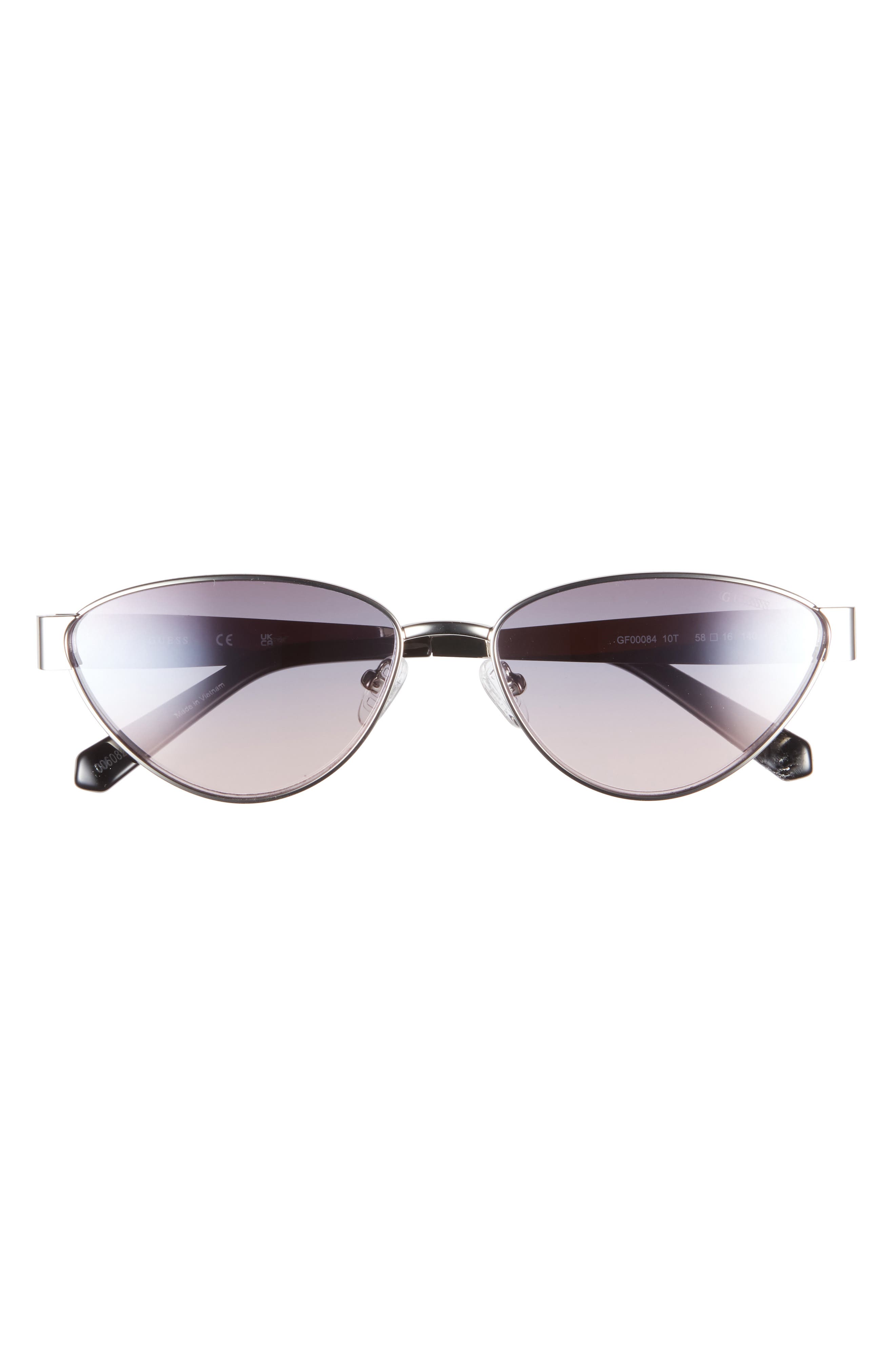 GUESS 58mm Cat Eye Sunglasses