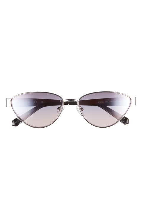 58mm Cat Eye Sunglasses