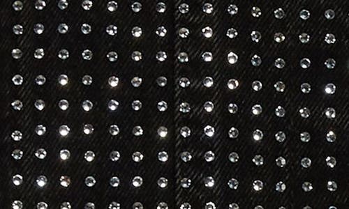 Veronica Beard Slate Rhinestone Dickey In Black