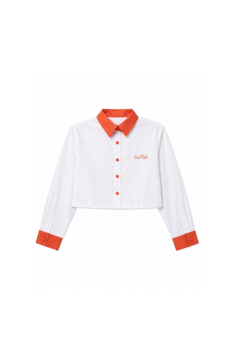 San Malo ́ Button Down Shirt, Main, color, White