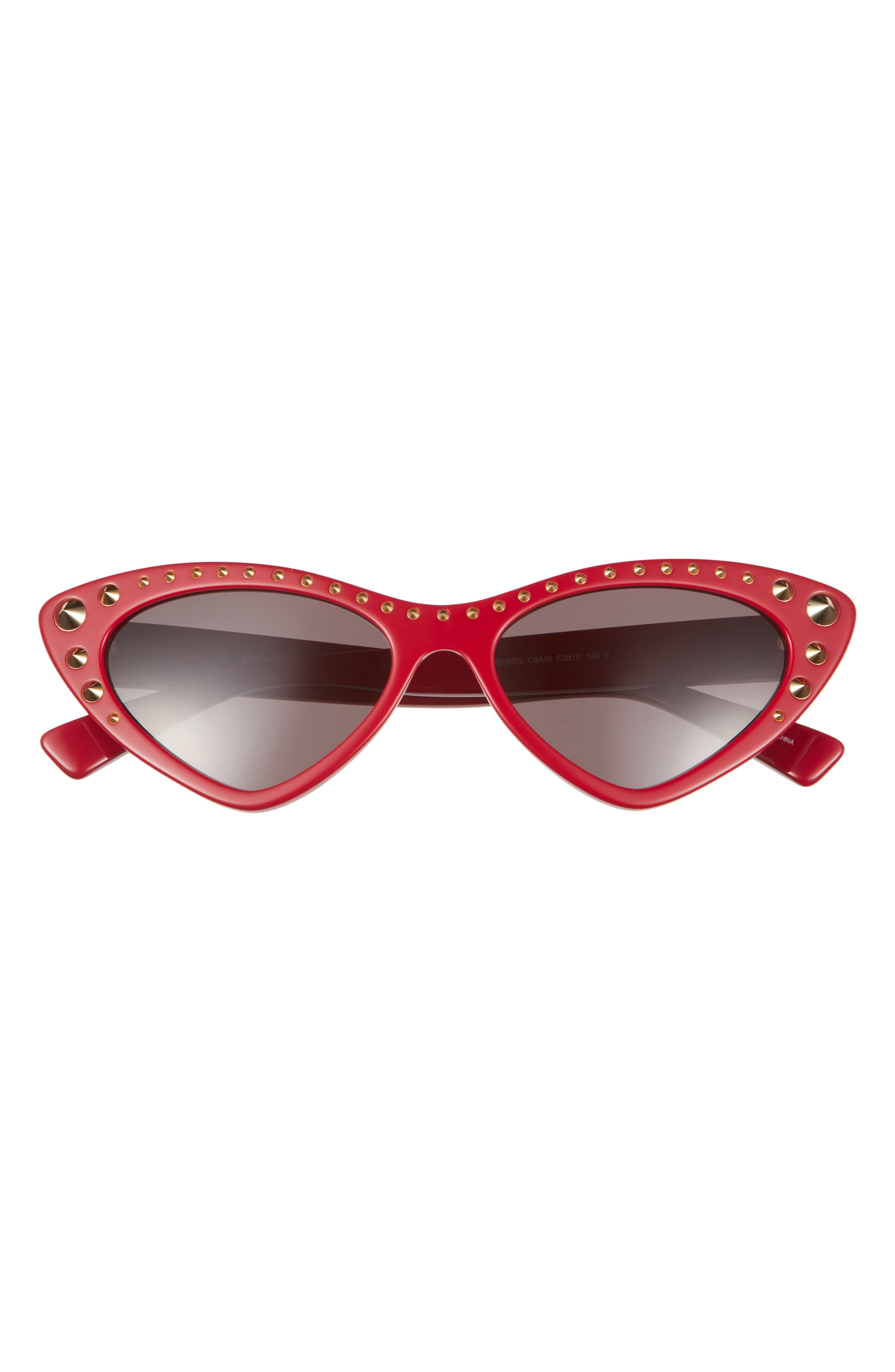 Moschino 53mm Cat Eye Sunglasses