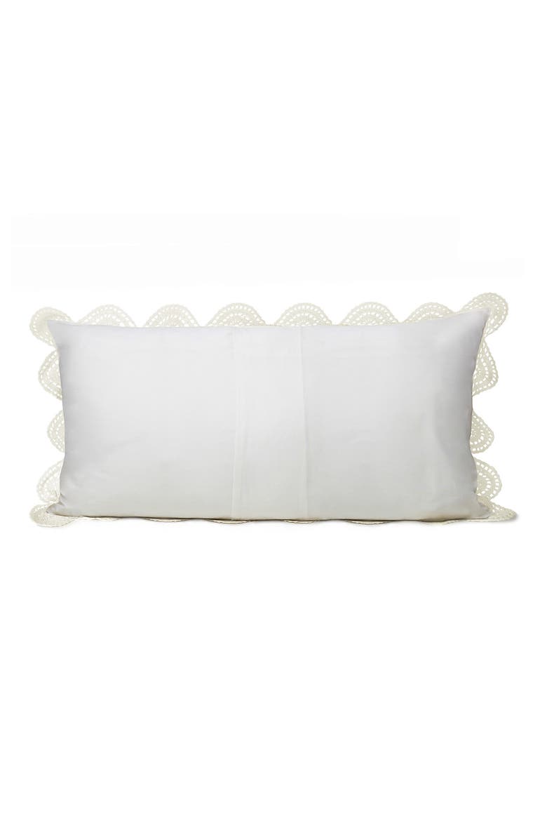 Handstitched 2-Pack Crochet Shams, Alternate, color, BEIGE