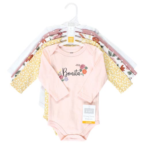 Hudson Baby Essential Long-sleeve Cotton Bodysuit Set
