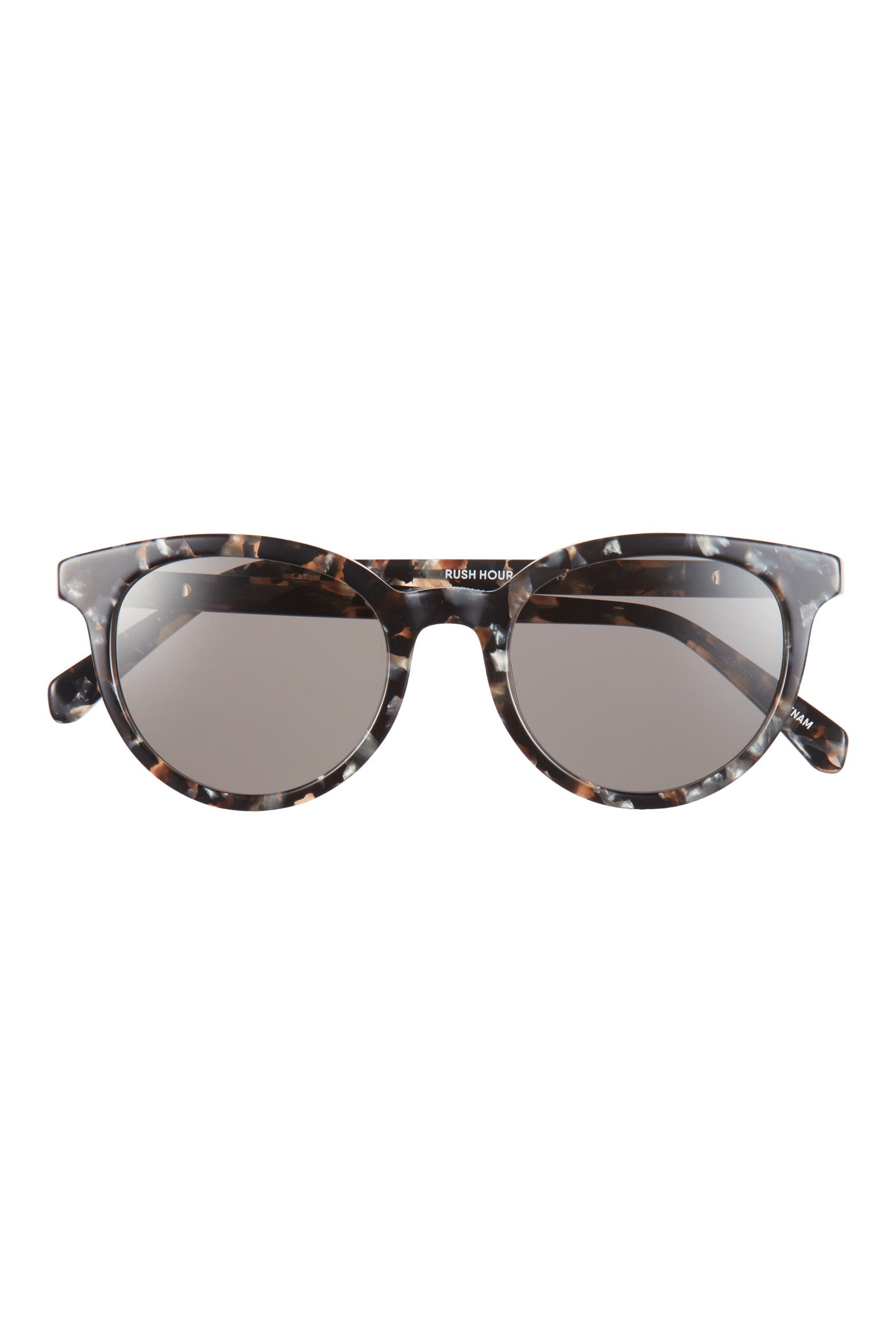 Rush Definition eyebobs Rush Hour 48mm Small Round Polarized Sunglasses | Nordstrom
